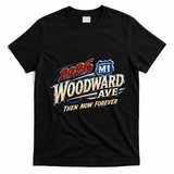 2026 Woodward Ave 250 America Anniversary Cruising M1 Front & Back T-Shirt - Black