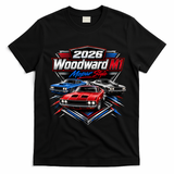 2026 Woodward M1 Mopar Style T-Shirt - Black
