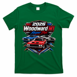 2026 Woodward M1 Mopar Style T-Shirt - Irish Green