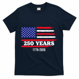 250 Years American 1776-2026 T-Shirt - Navy