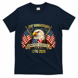 250 Years American Anniversary 1776-2026 T-Shirt - Navy