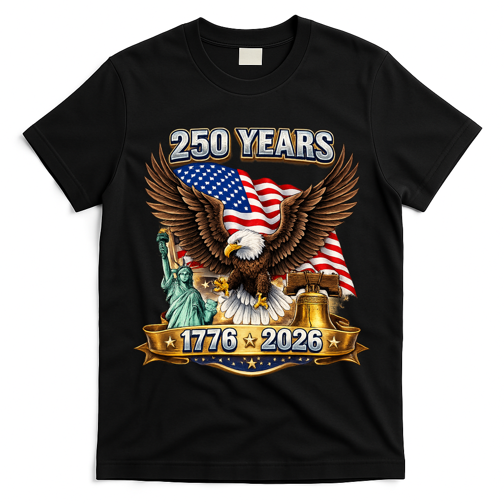 250 Years American 250th Anniversary T-Shirt