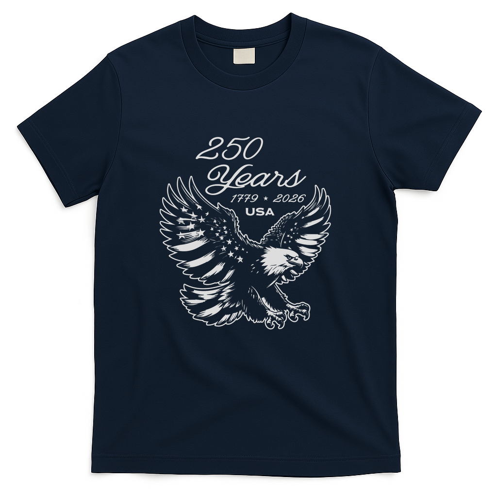 250 Years Anniversary Patriot Eagle USA - Navy