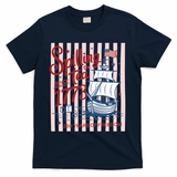 250 Years Of Freedom Spilling The Tea Since 1773 T-Shirt - Navy
