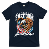 250 Years Of Freedom USA American Flag Eagle T-Shirt