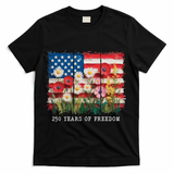 250 Years Of Freedom 4th Of July T-Shirt - Black