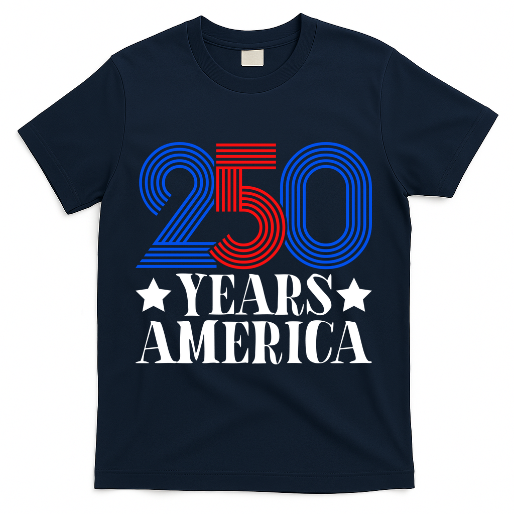 250 Years Of America T-Shirt - Navy