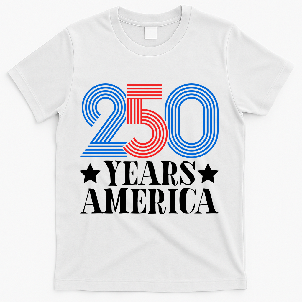 250 Years Of America T-Shirt - White