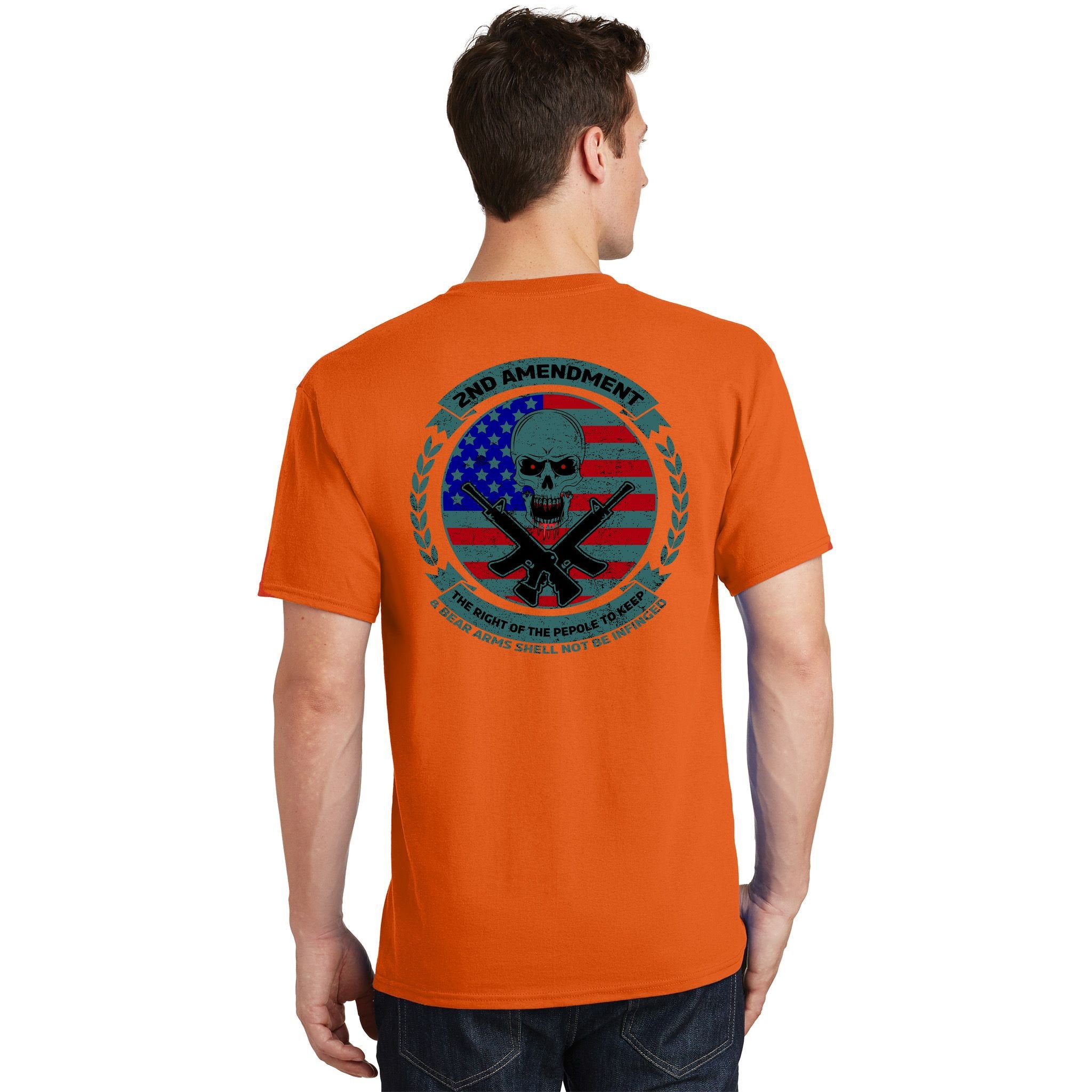 2nd Amendment Front And Back Design T-Shirt