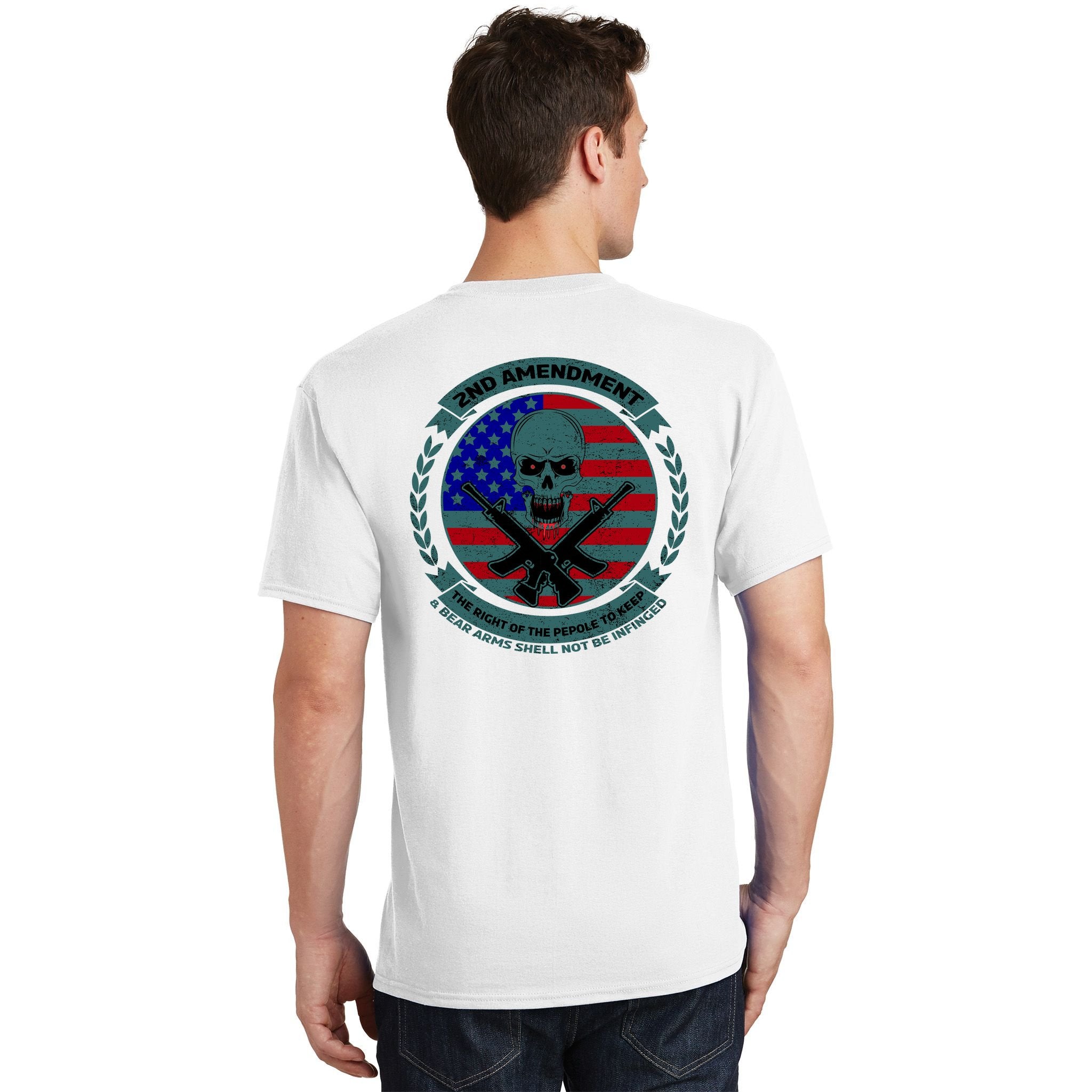 2nd Amendment Front And Back Design T-Shirt