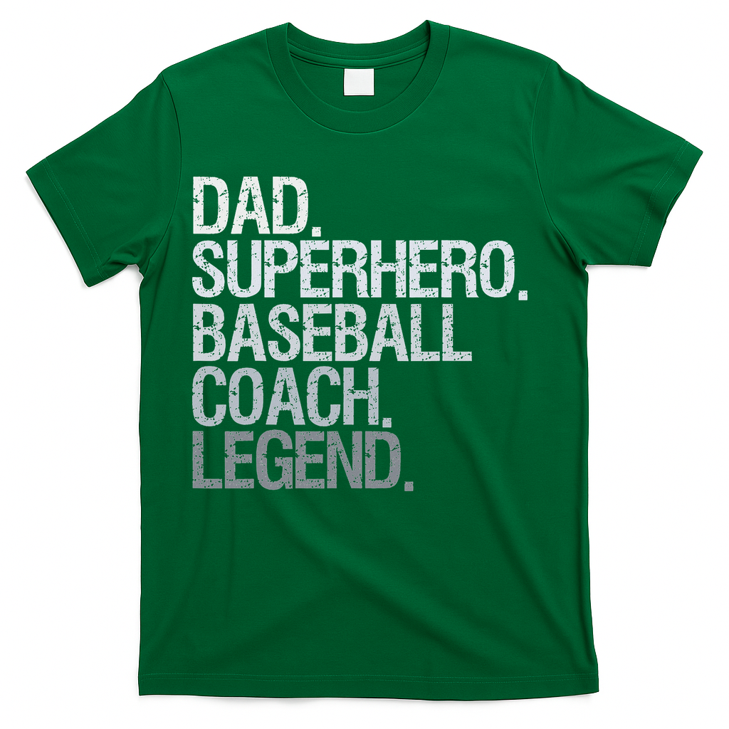 Baseball Coach Dad T-Shirt