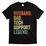Tech Support Christmas Gifts For Dad Husband T-Shirt
