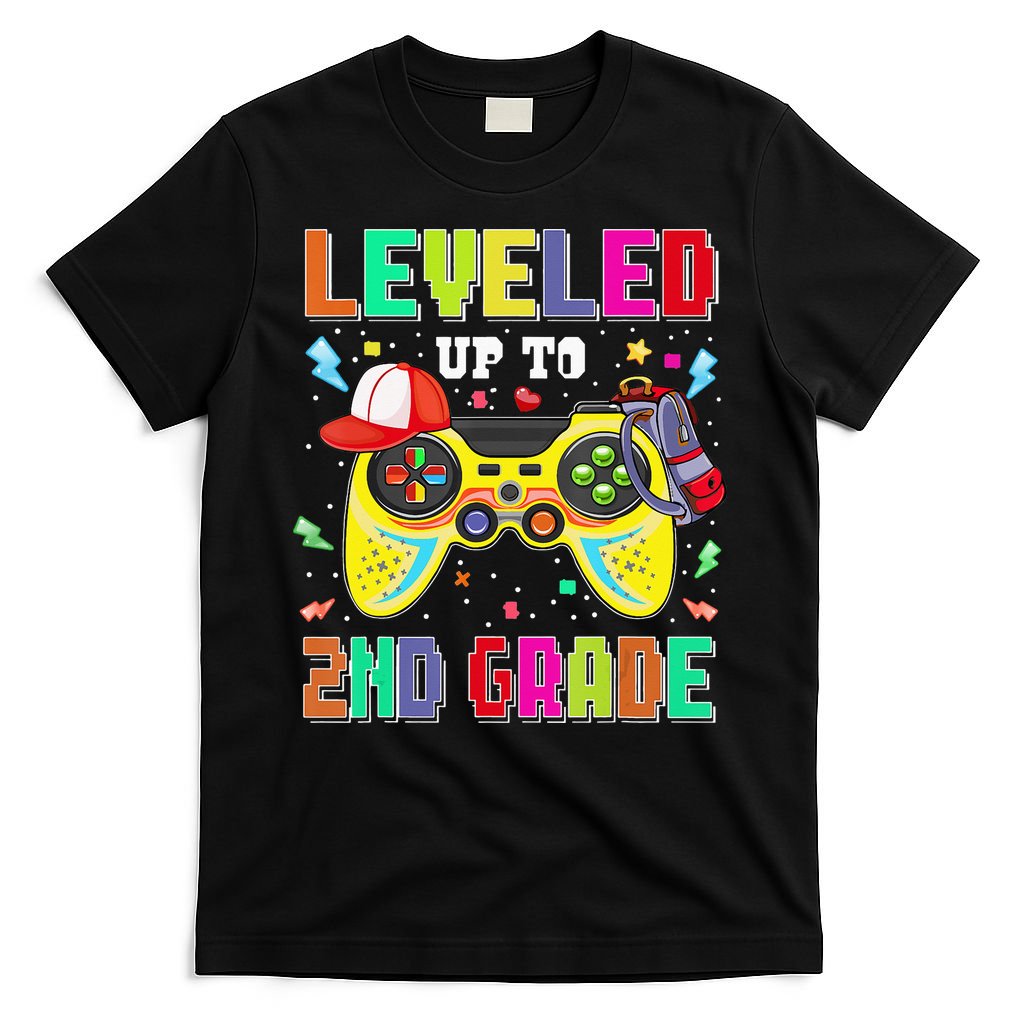 2Nd Grade Gamer First Day Second Grade Back To School T-Shirt