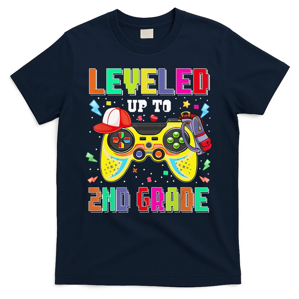 2Nd Grade Gamer First Day Second Grade Back To School T-Shirt