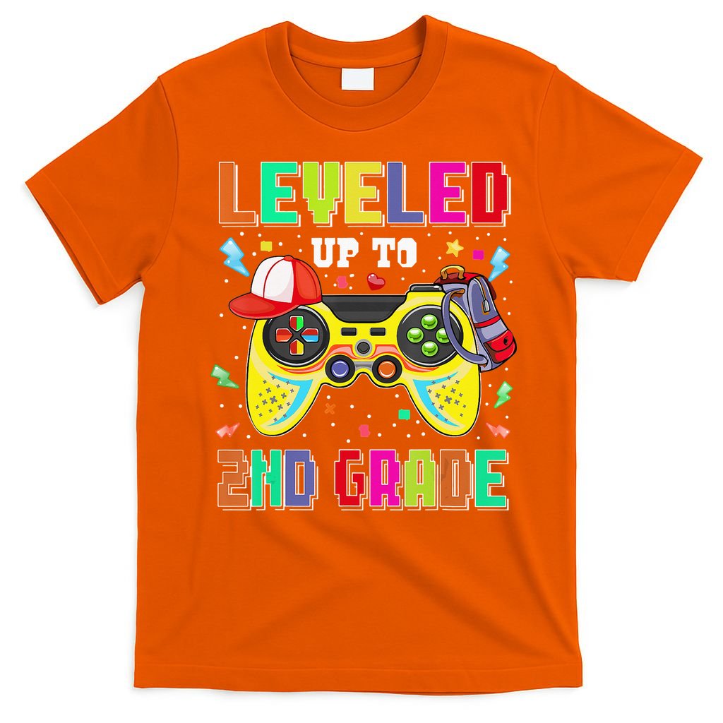 2Nd Grade Gamer First Day Second Grade Back To School T-Shirt