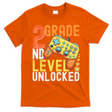 2nd Grade Level Unlocked Video Game Back To School T-Shirt