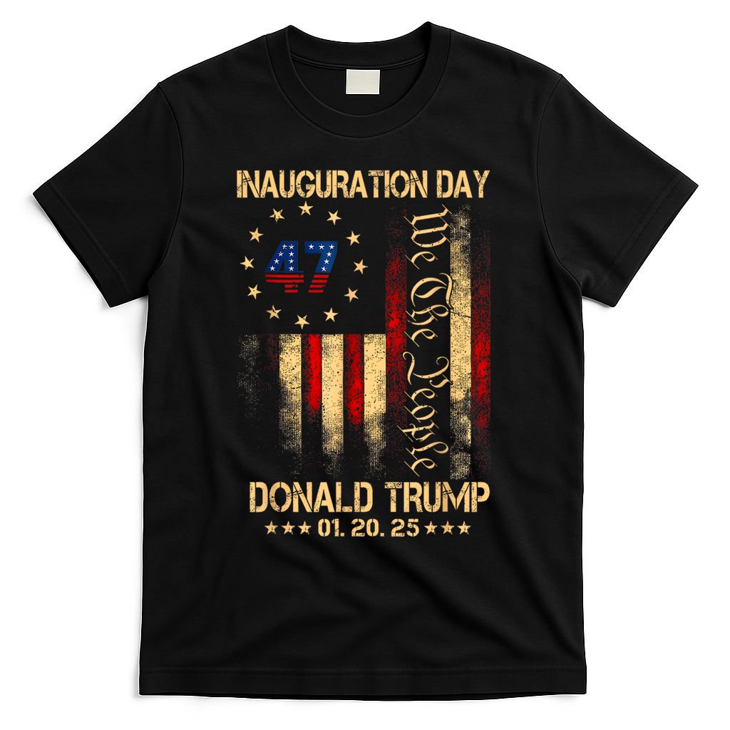 2025 Inauguration Day We The People President Trump 47 T-Shirt