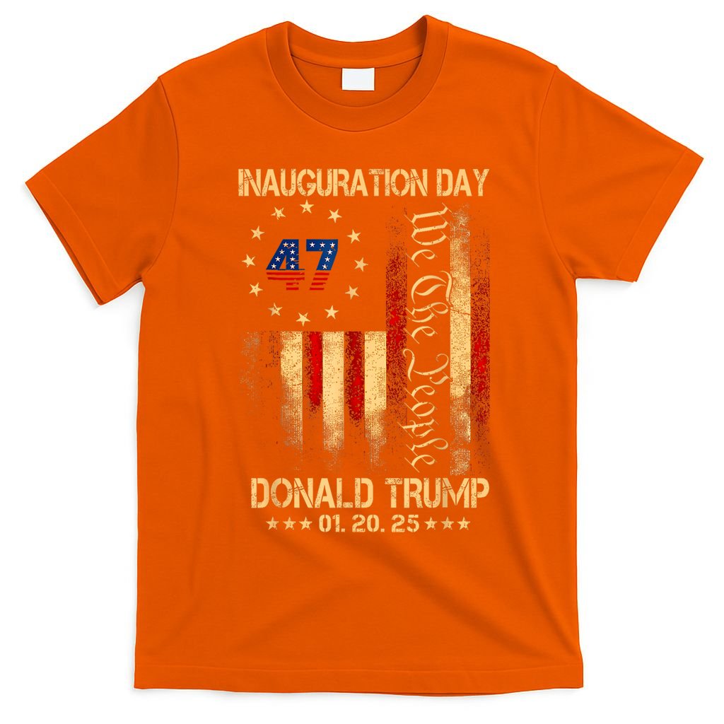 2025 Inauguration Day We The People President Trump 47 T-Shirt