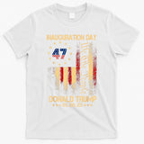 2025 Inauguration Day We The People President Trump 47 T-Shirt