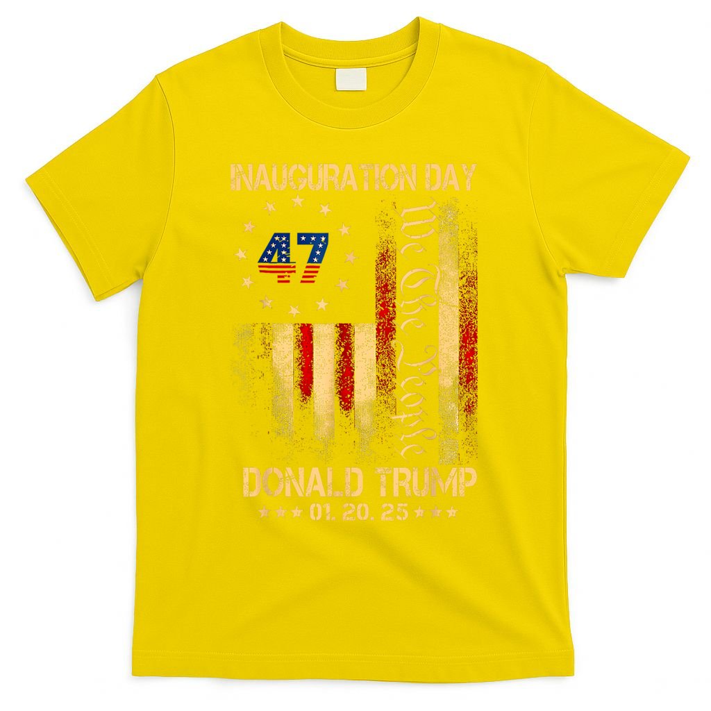 2025 Inauguration Day We The People President Trump 47 T-Shirt