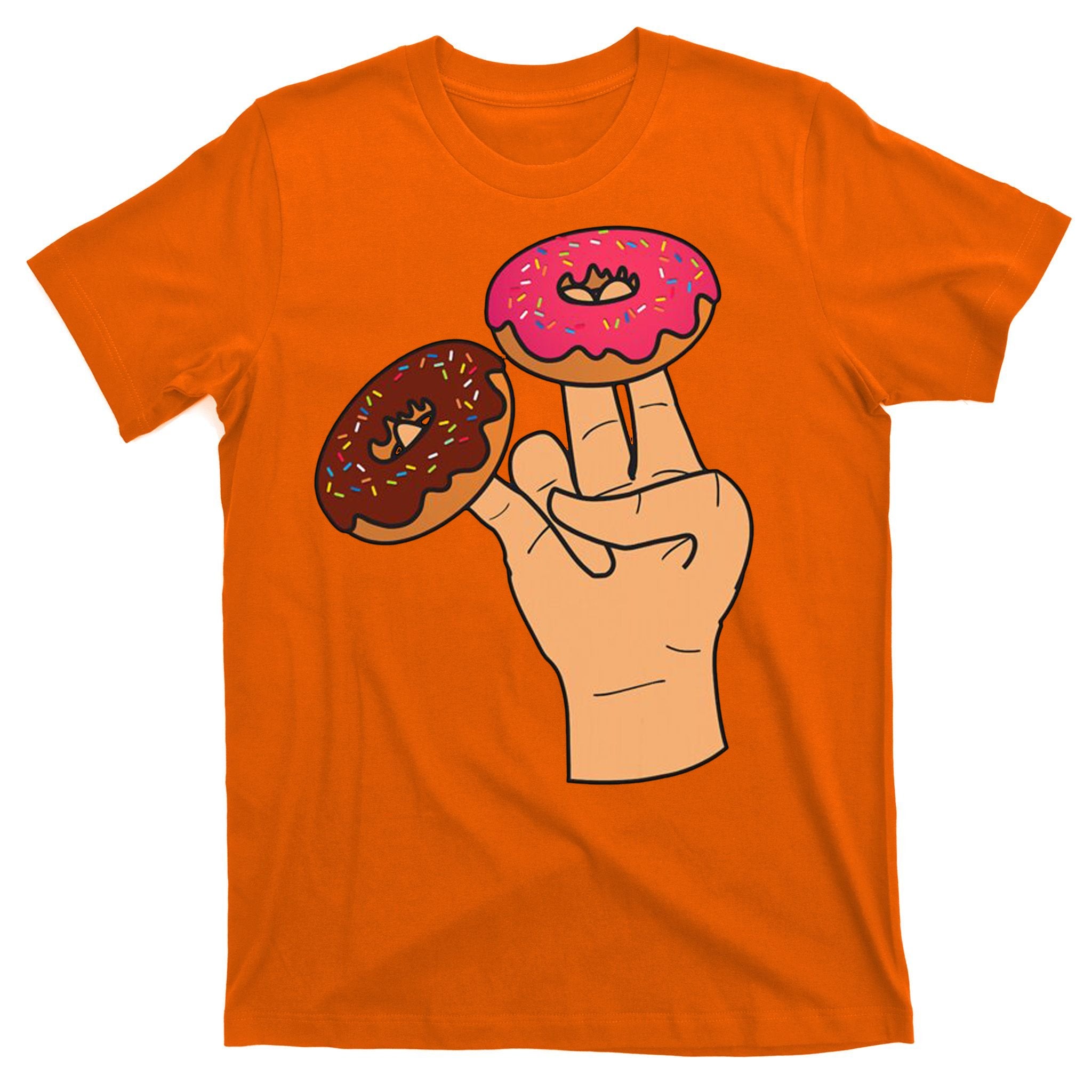 2 In The Pink 1 In The Stink Dirty Humor Donut T-Shirt