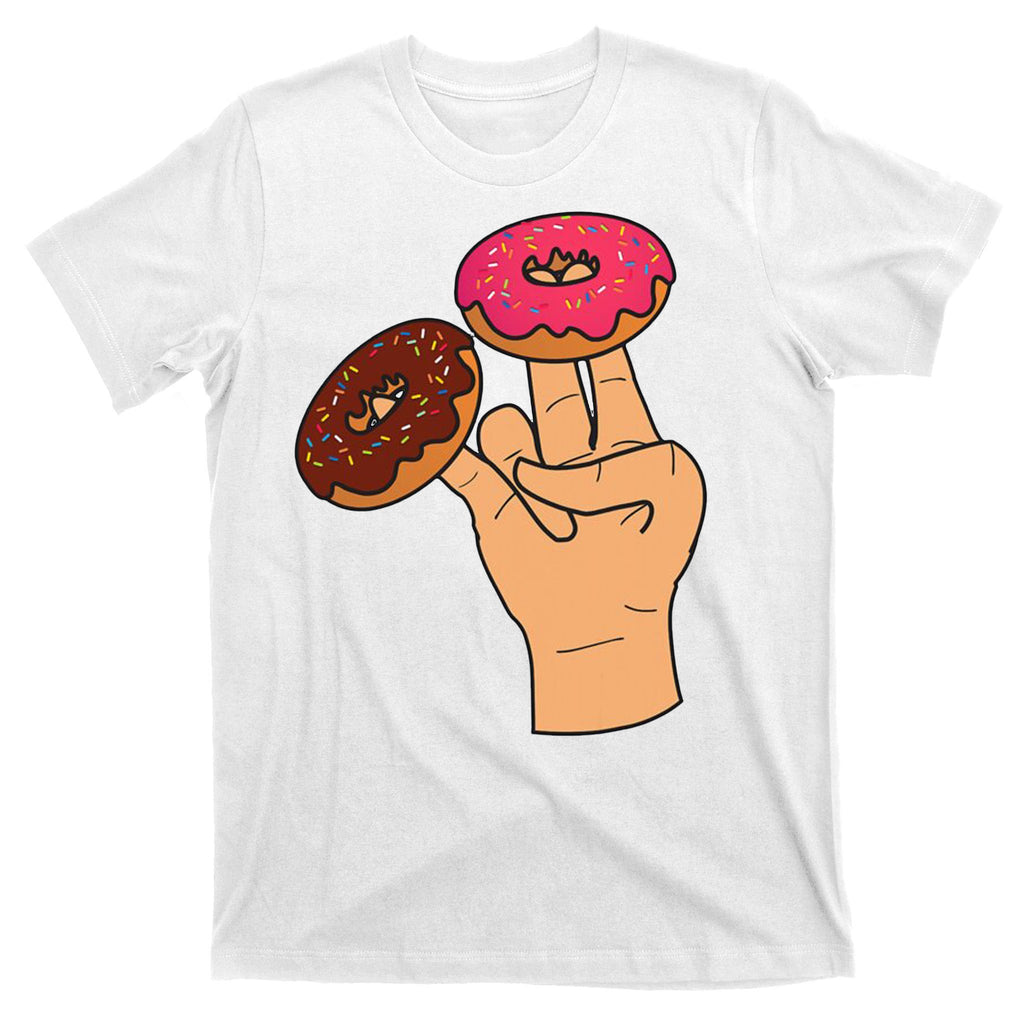 2 In The Pink 1 In The Stink Dirty Humor Donut T-Shirt
