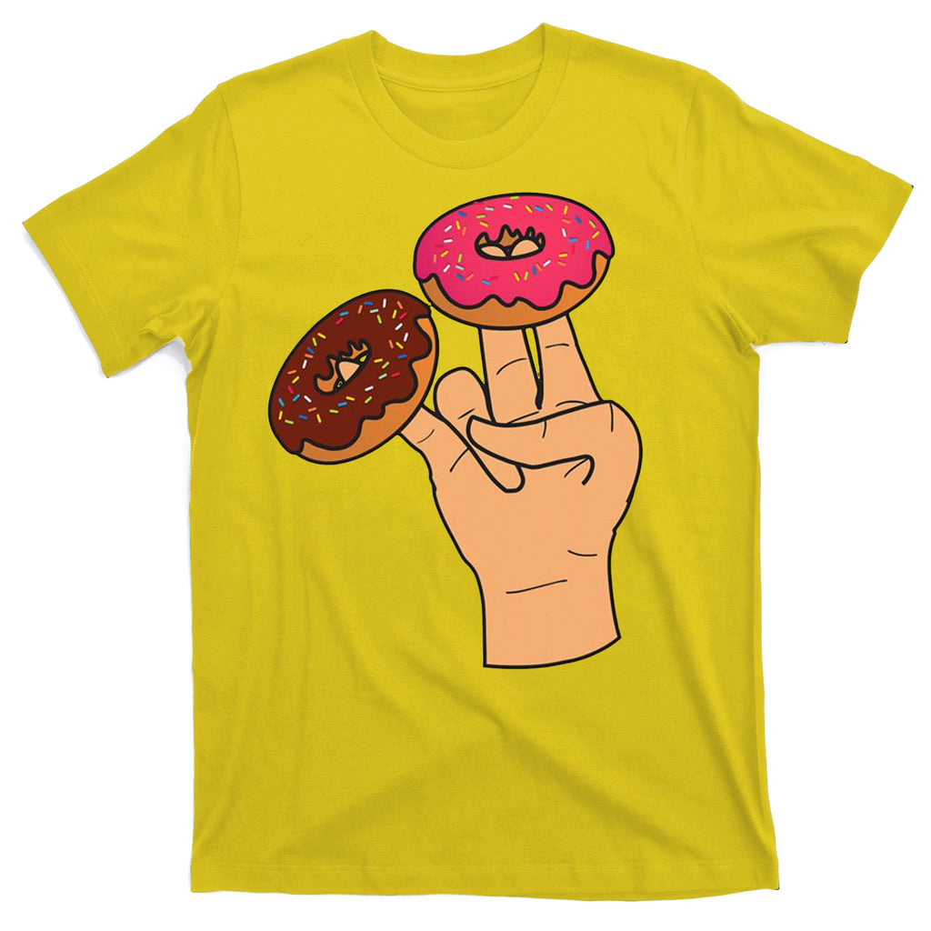2 In The Pink 1 In The Stink Dirty Humor Donut T-Shirt