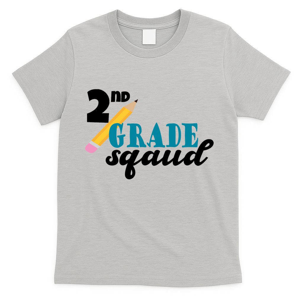2nd Grade Squad School Pencil T-Shirt