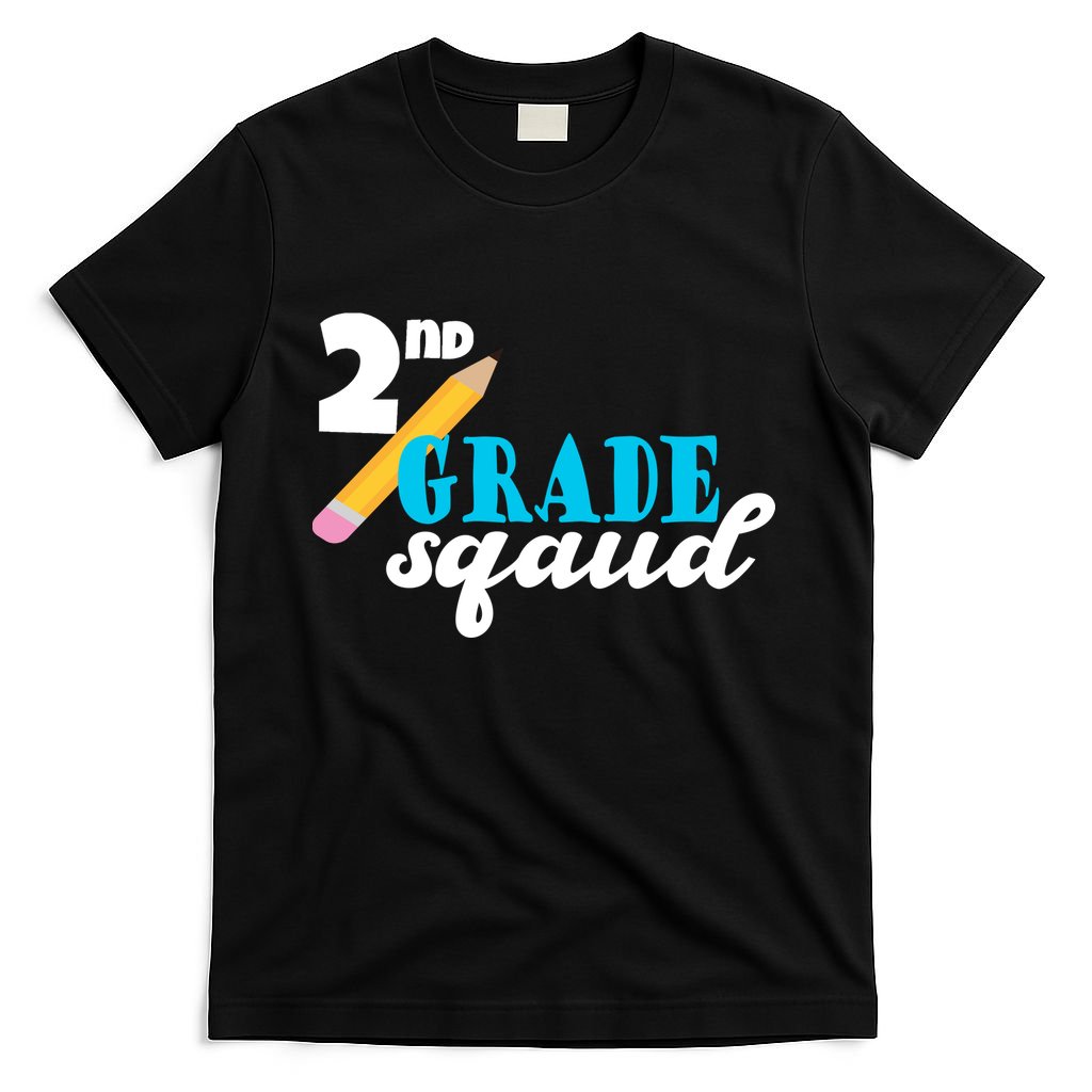 2nd Grade Squad School Pencil T-Shirt