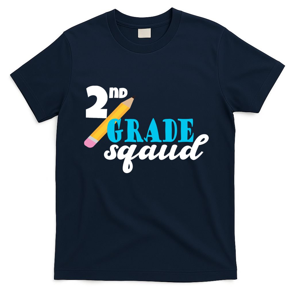 2nd Grade Squad School Pencil T-Shirt