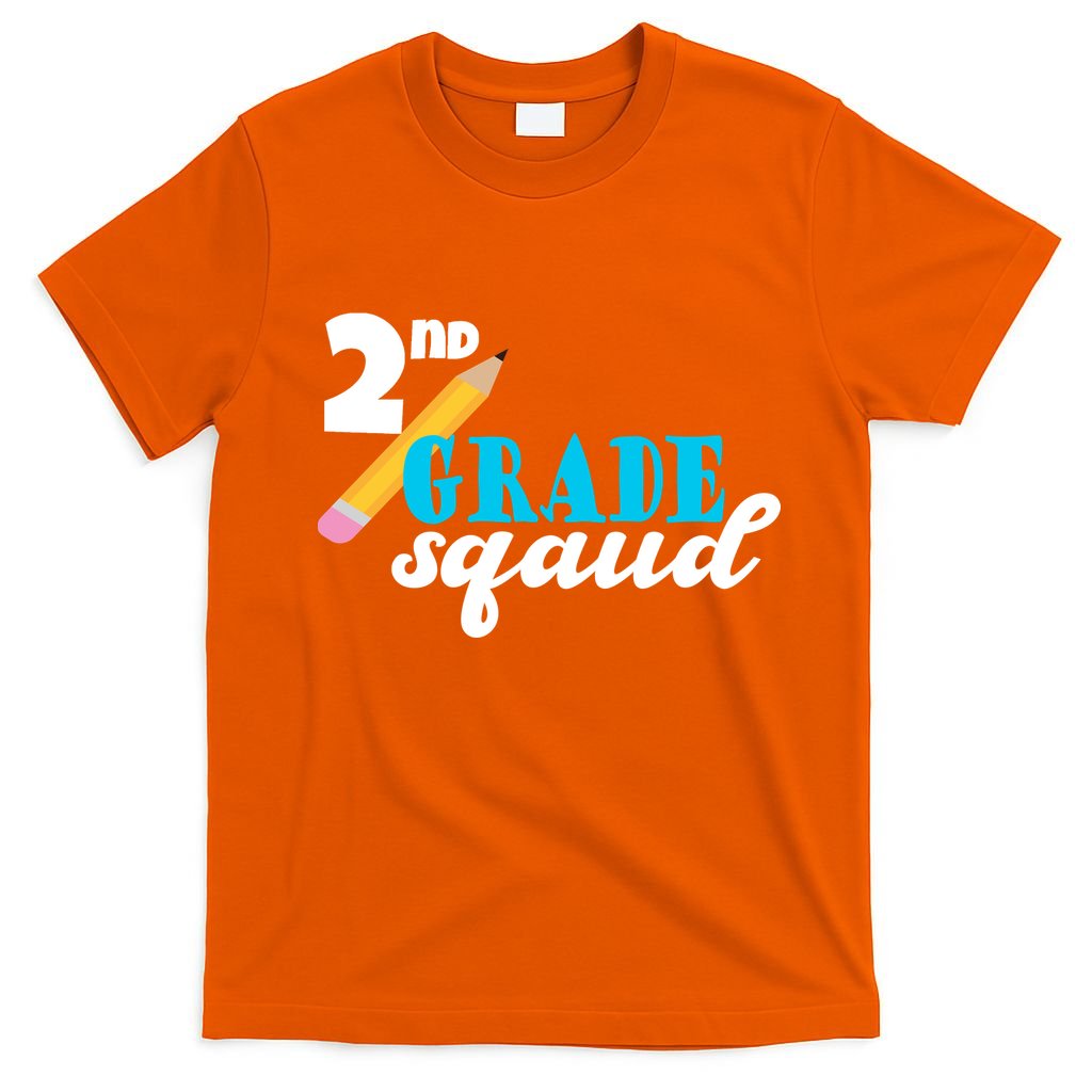 2nd Grade Squad School Pencil T-Shirt