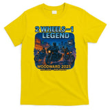 2025 Woodward Biker Legend 2 Wheels  T-Shirt