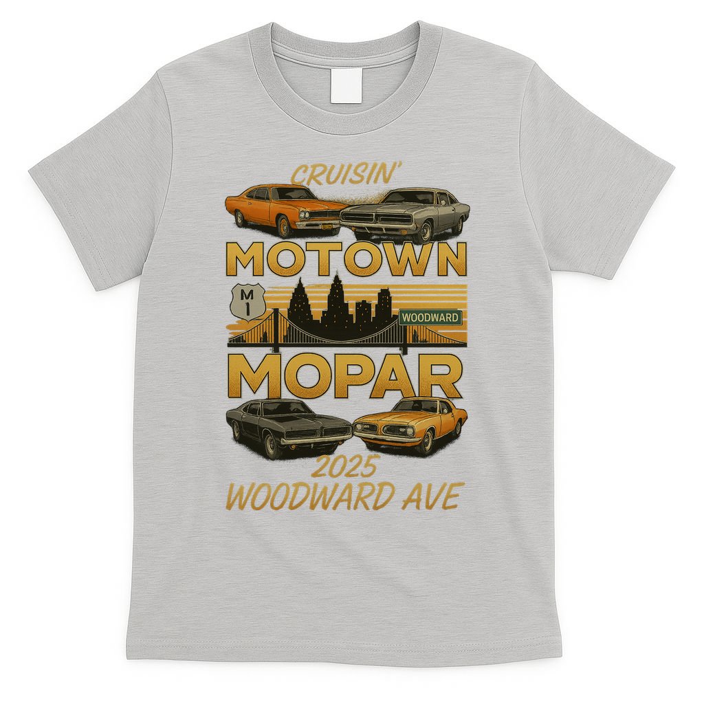 2025 WoodWard Motown Mopar Cruisin 2025 T-Shirt