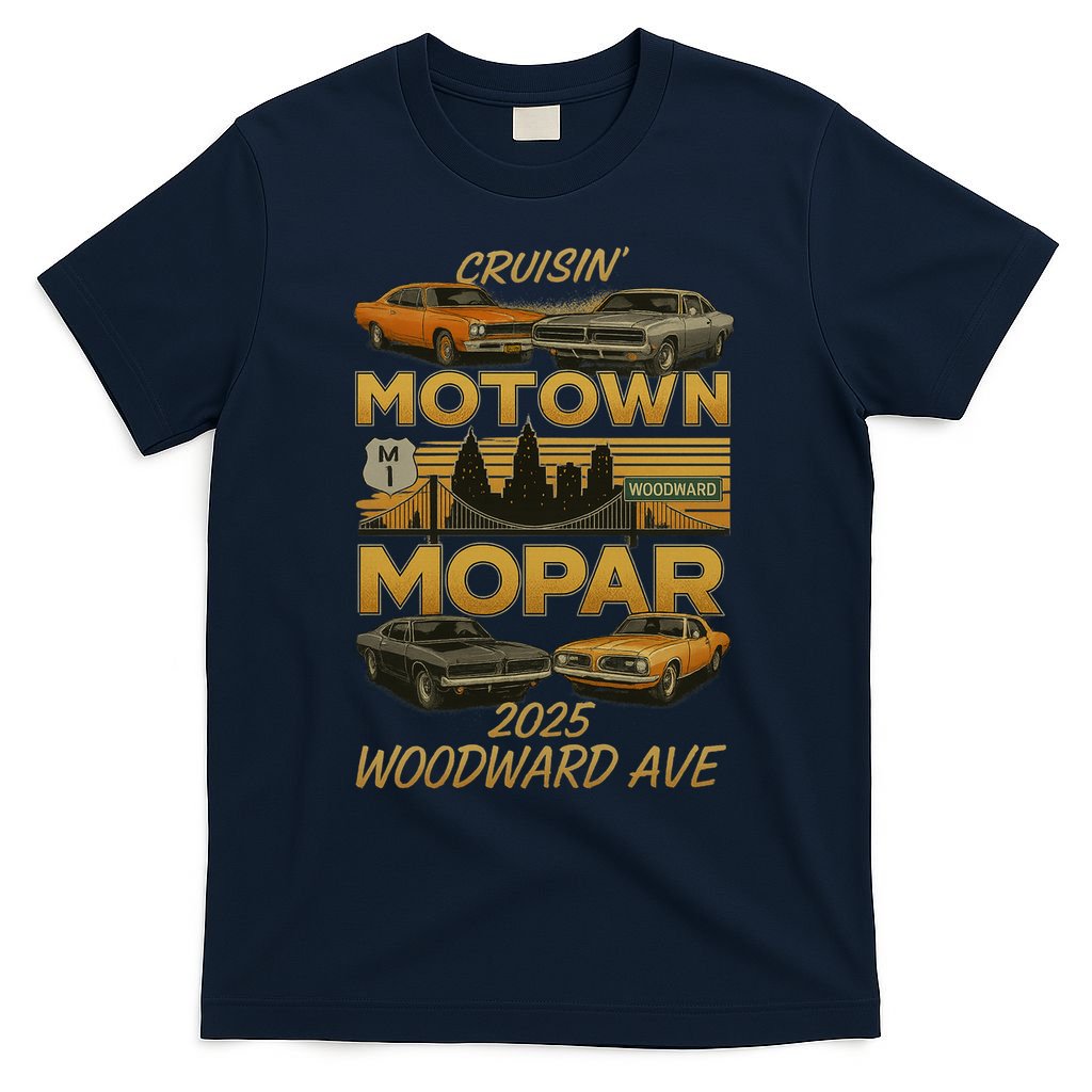 2025 WoodWard Motown Mopar Cruisin 2025 T-Shirt