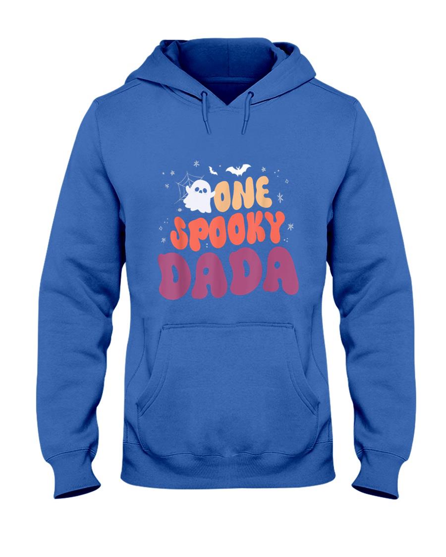 Groovy One Spooky Dada Boo Halloween Pumpkin Trick Or Treat T-Shirt