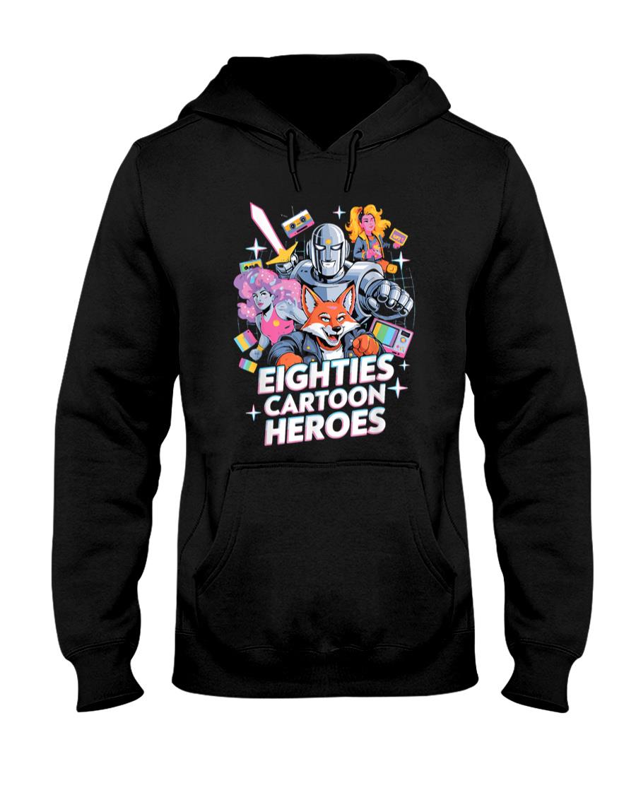 Retro Nostalgia - 80's Cartoon Heroes apparel for Retro Nostalgia Fans T-Shirt