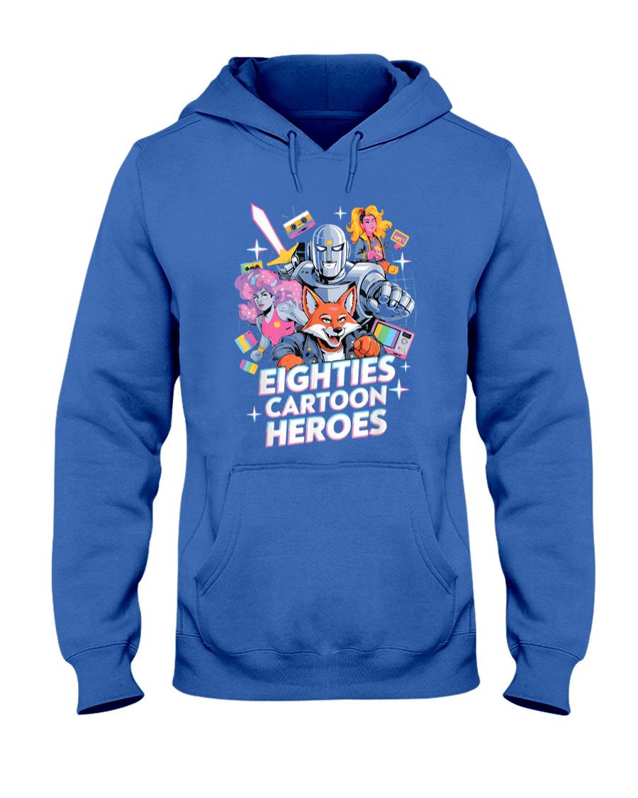 Retro Nostalgia - 80's Cartoon Heroes apparel for Retro Nostalgia Fans T-Shirt