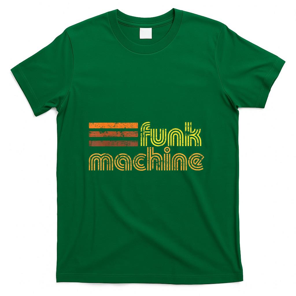Retro Nostalgia - Retro Cool Funk Machine T-Shirt 70s Disco Shirt T-Shirt