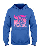 Groovy Support Squad Breast Cancer Pink Warriors Awareness T-Shirt