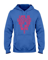 Life Is Tough But So Is My Wife Breast Cancer Awareness Gift T-Shirt