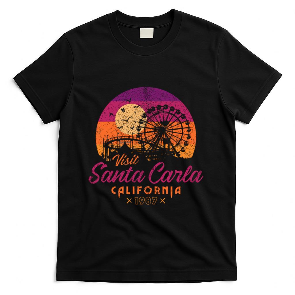 Retro Nostalgia - Vintage Visit Santa Carla 1987 California Retro Nostalgia T-Shirt
