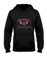 Car Save The Headlights Breast Cancer Fighters Pink Ribbon T-Shirt