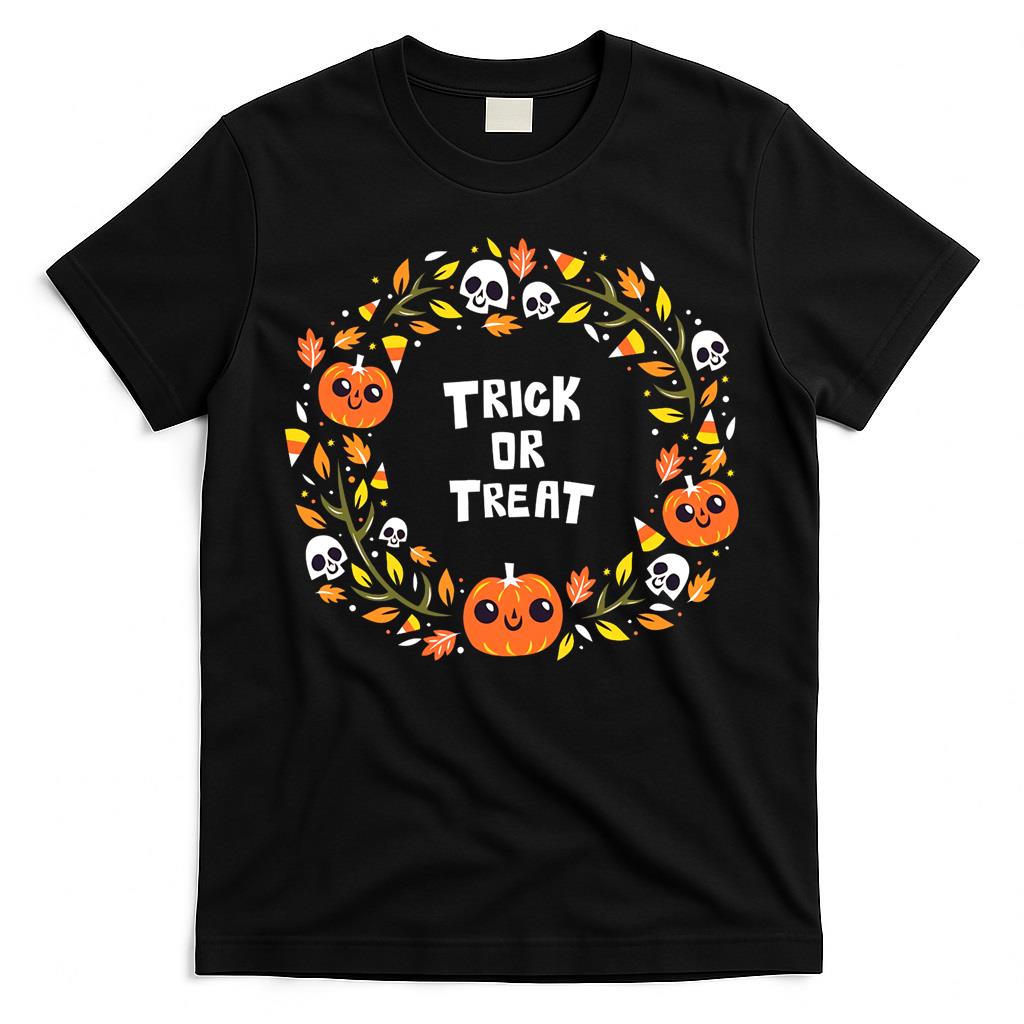 Trick or Treat  Halloween Doodle Classic T-Shirt