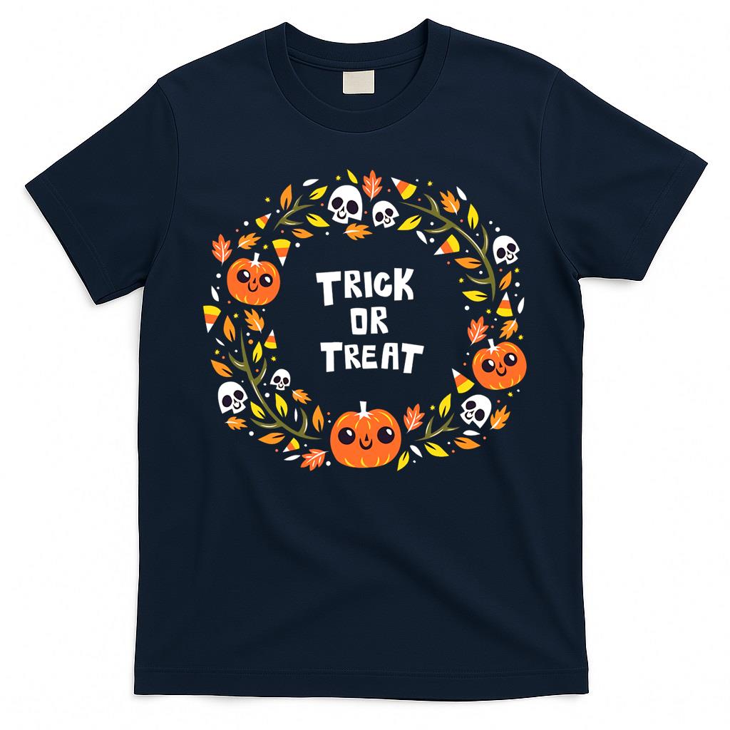 Trick or Treat  Halloween Doodle Classic T-Shirt