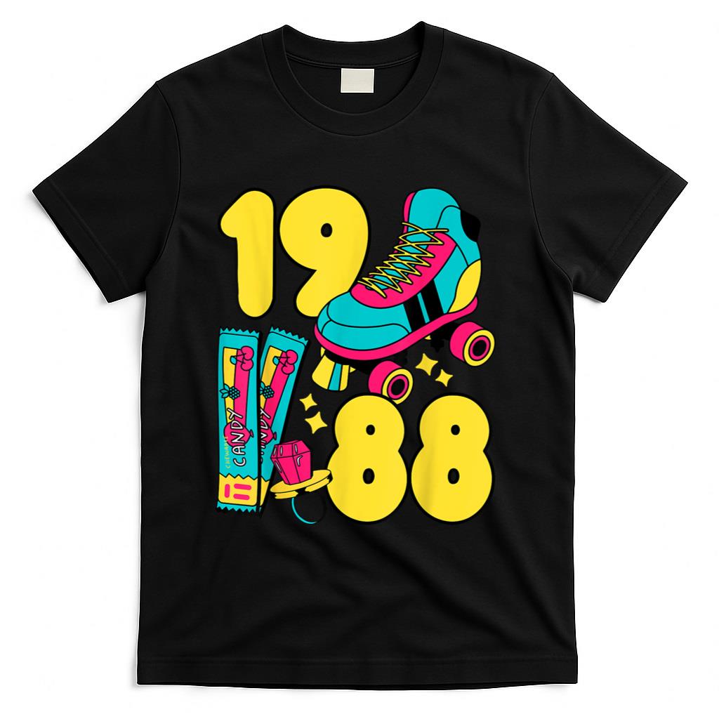 Retro Nostalgia - 1988 Retro Raised In The 80s Old School Nostalgia T-Shirt