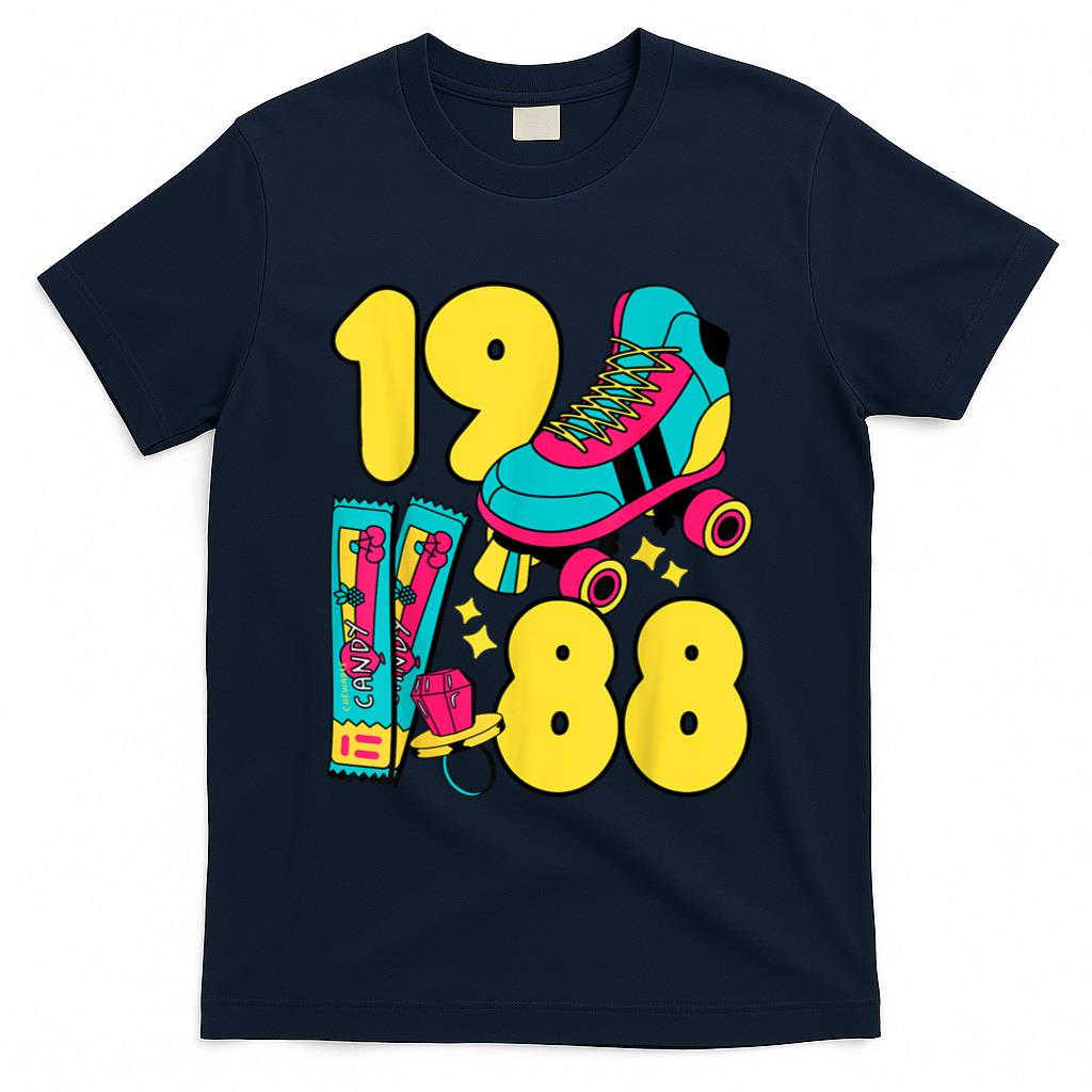 Retro Nostalgia - 1988 Retro Raised In The 80s Old School Nostalgia T-Shirt
