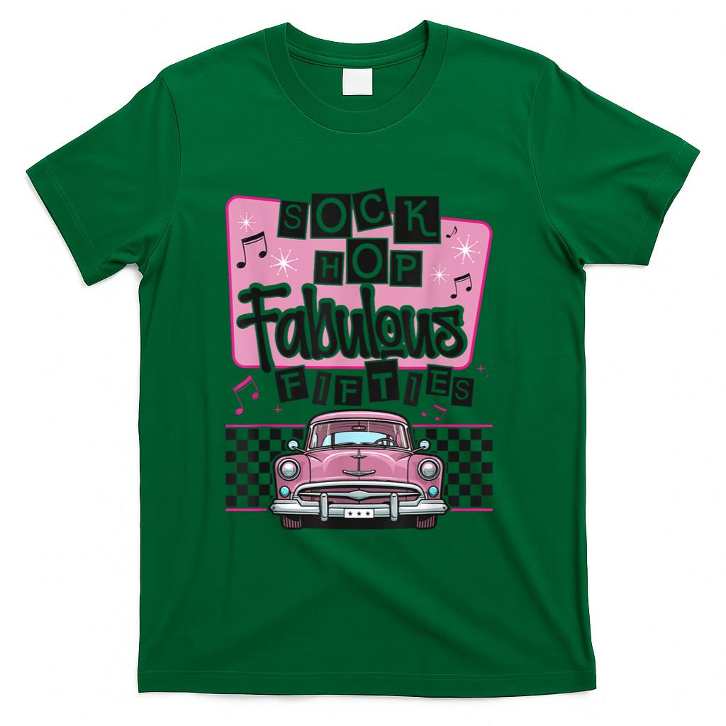 Retro Nostalgia - Sock Hop Fabulous Fifties Retro Nostalgia T-Shirt
