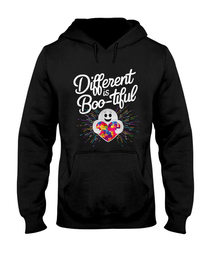 Support Autism Halloween Spooky Autistic Trick Or Treat T-Shirt