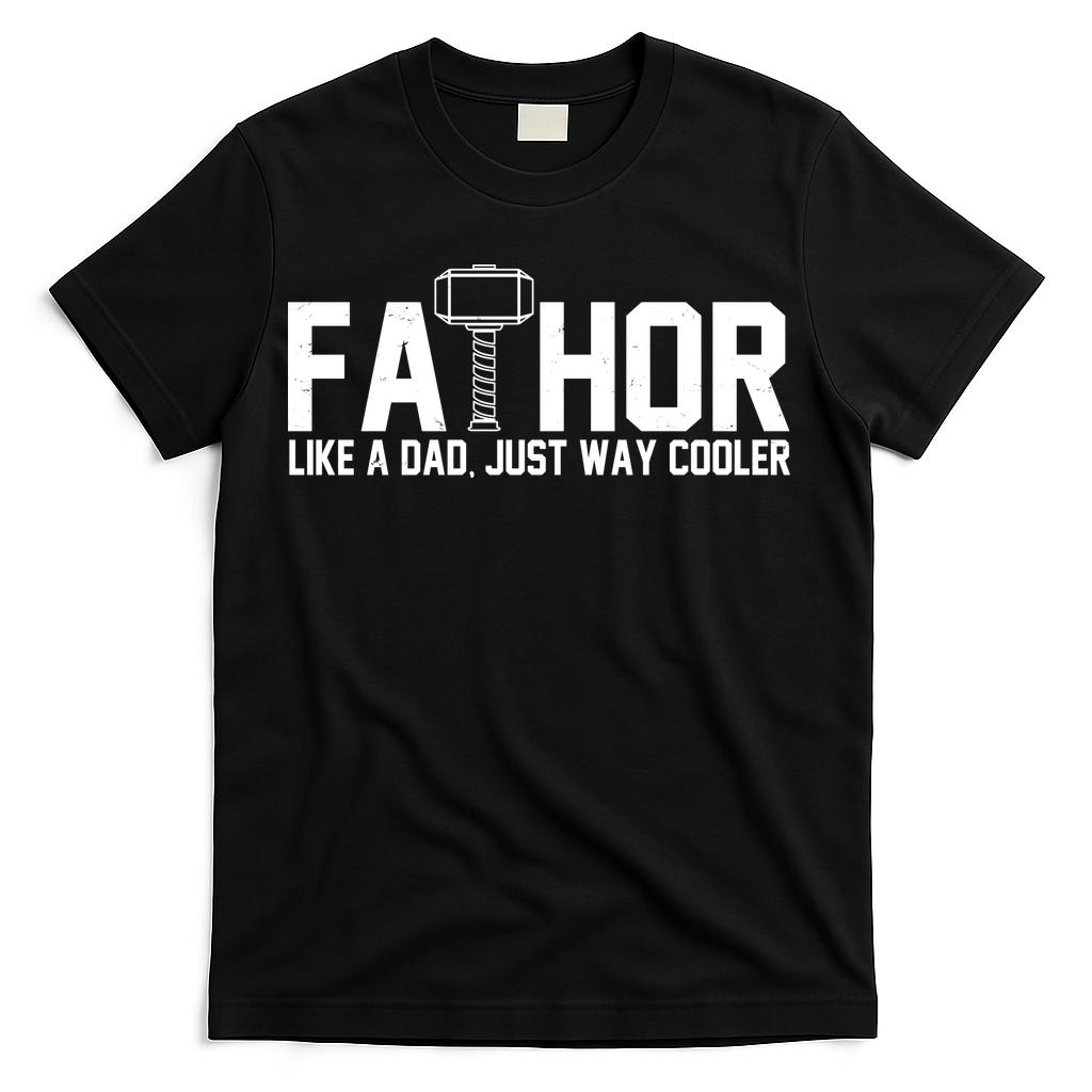 Fathor Like A Dad Just Way Cooler Father's Day T-Shirt