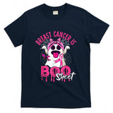 Breast Cancer Is Boo Sheet Halloween Breast Cancer Awareness T-Shirt